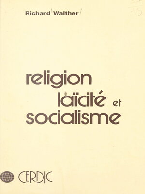 cover image of Religion laïcité et socialisme